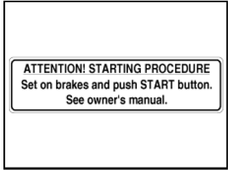 Position of the Adhesive Warning Labels