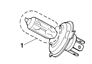 Replacing the headlight bulb