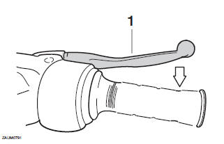 Front brake lever 