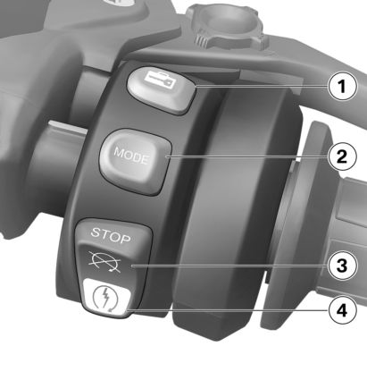 Multifunction switch, right 