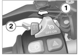 Switching off cruise control