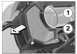 Replacing bulb for high-beam headlight