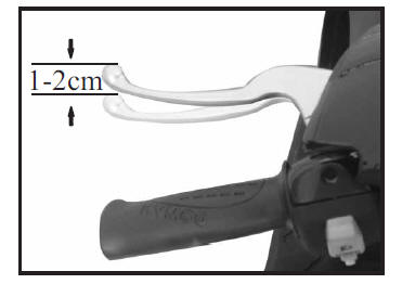 Brake lever free play inspection&adjustment