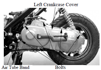 Drive and Driven Pulleys/Kick Starter