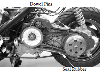 Drive and Driven Pulleys/Kick Starter