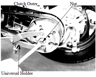 Drive and Driven Pulleys/Kick Starter